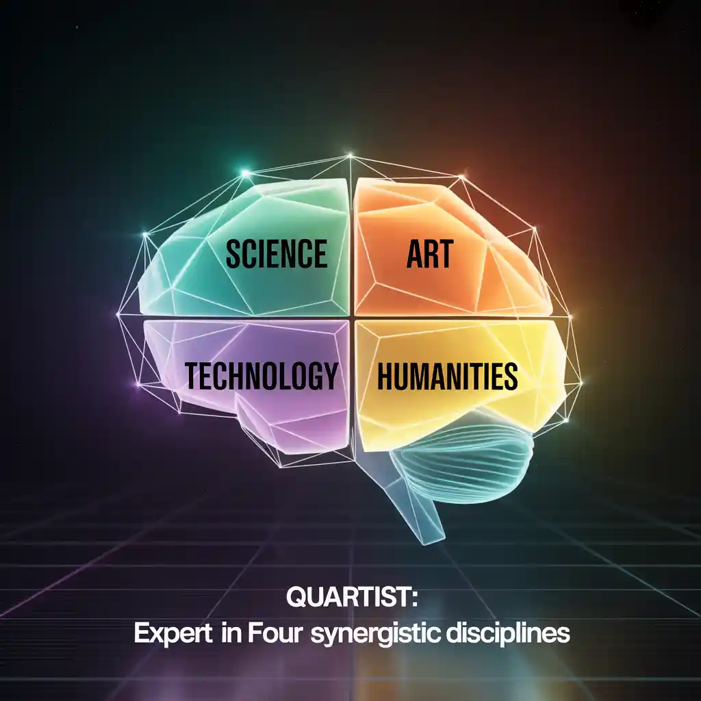Quartist: Expert in Four Synergistic Disciplines